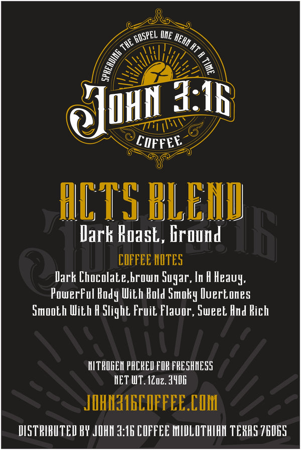 Acts Blend – Dark Roast Coffee
