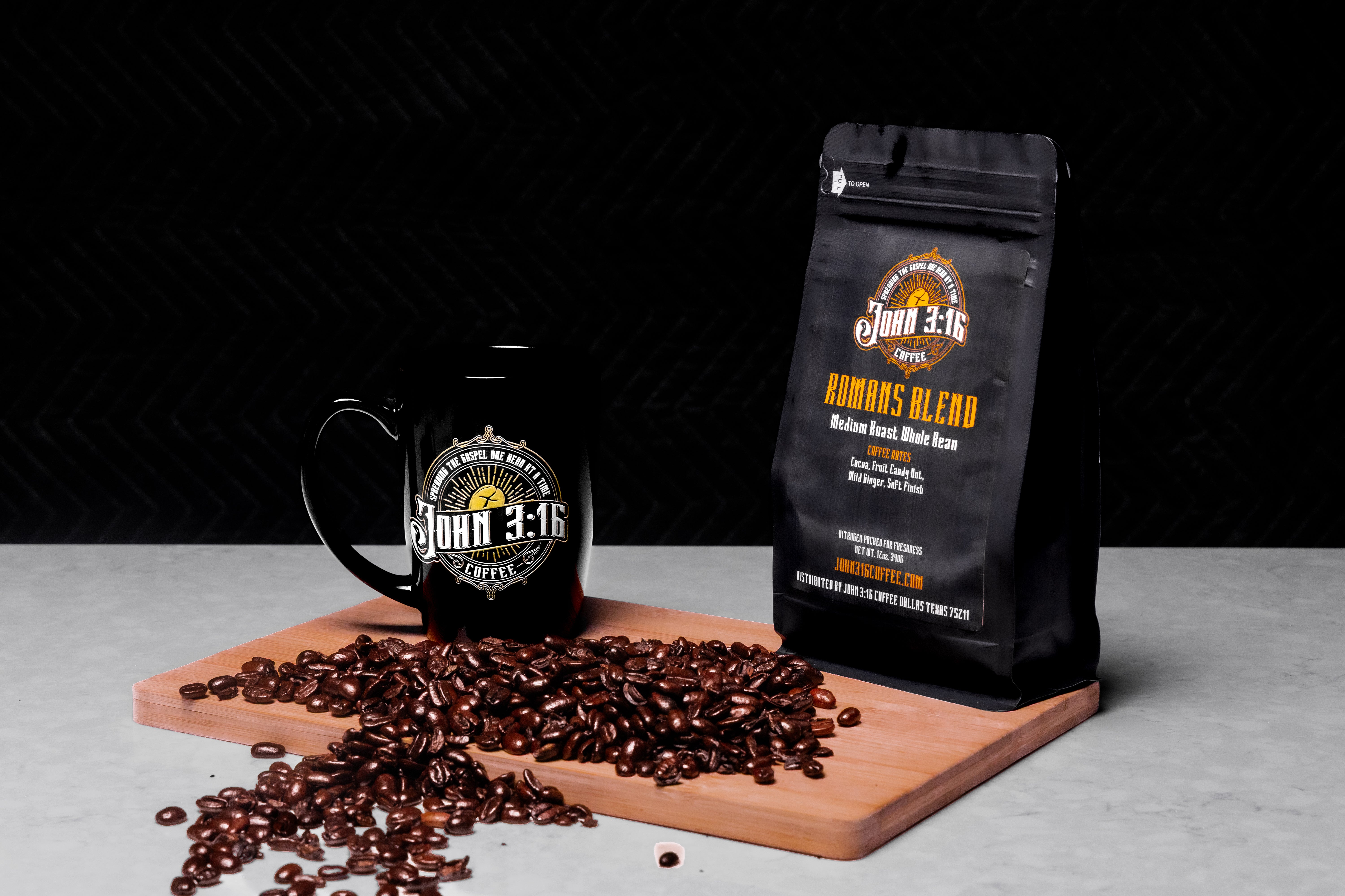 John 3:16 Blend – Medium Roast Coffee (12oz)