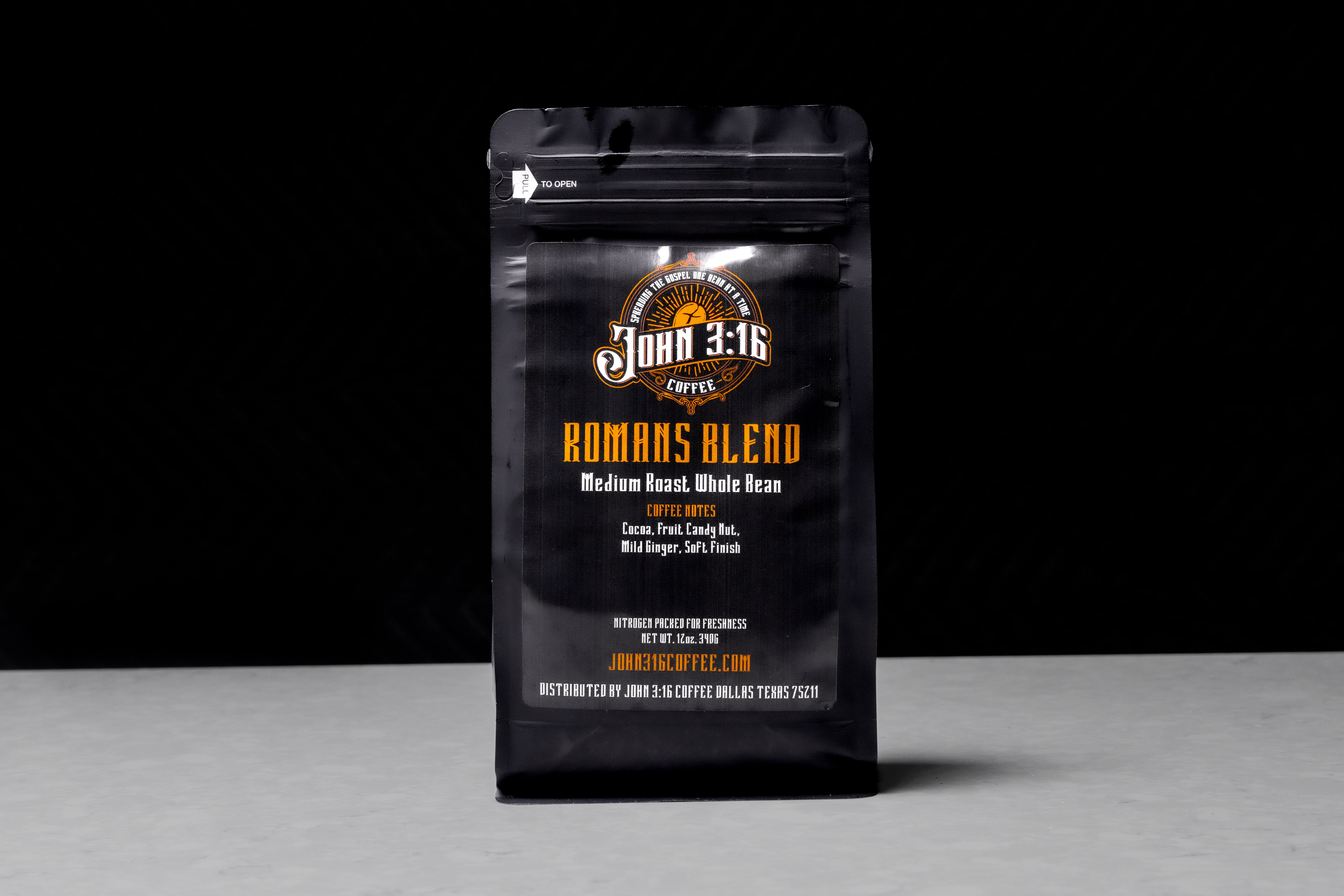 Romans Blend – Medium Roast Coffee (12oz)