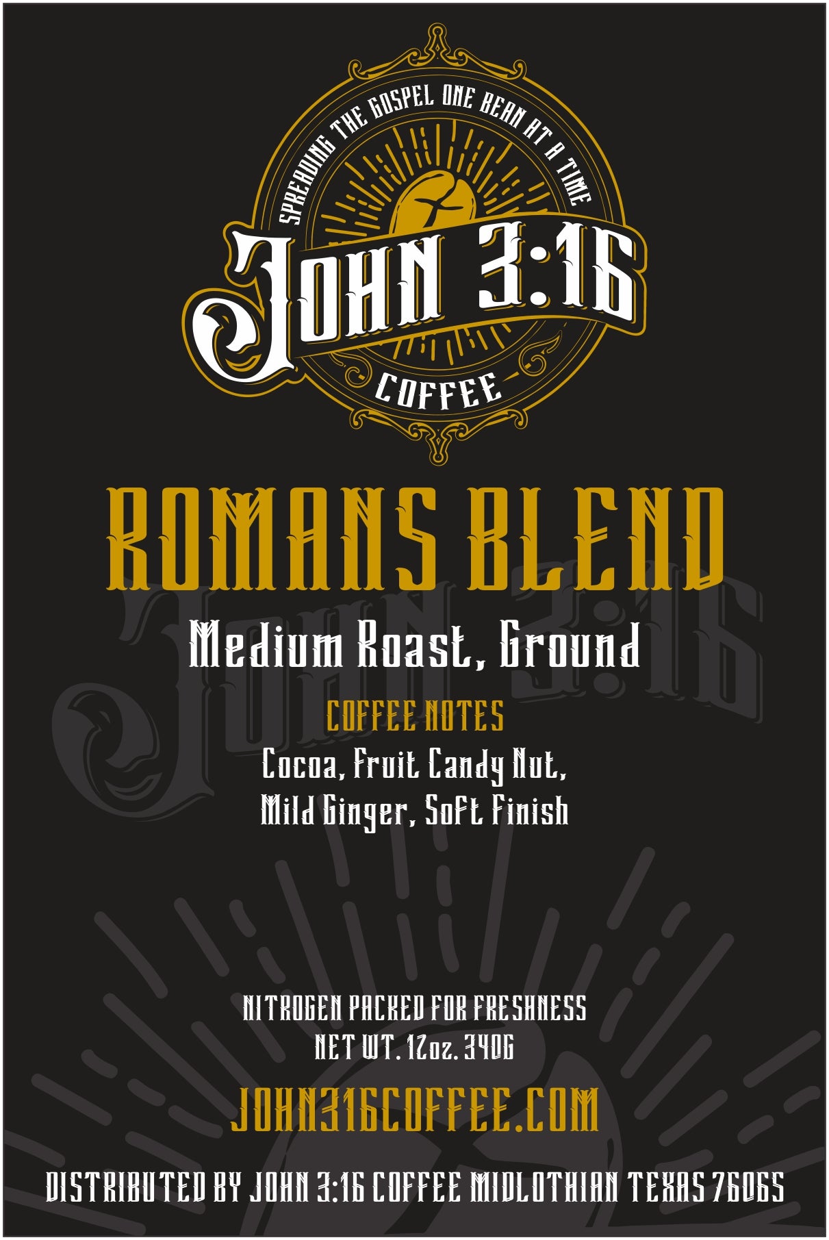 Romans Blend – Medium Roast Coffee