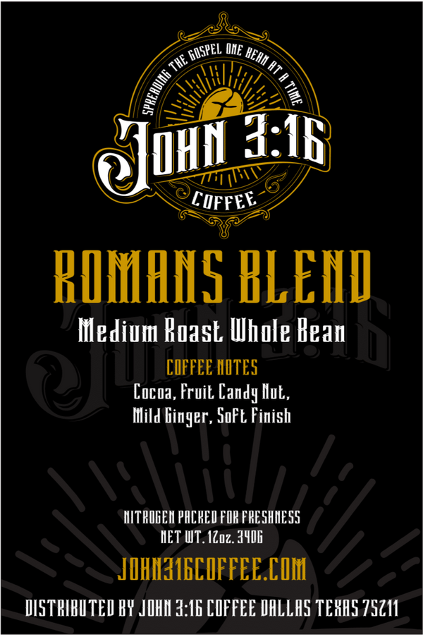 Romans Blend – Medium Roast Coffee (12oz)